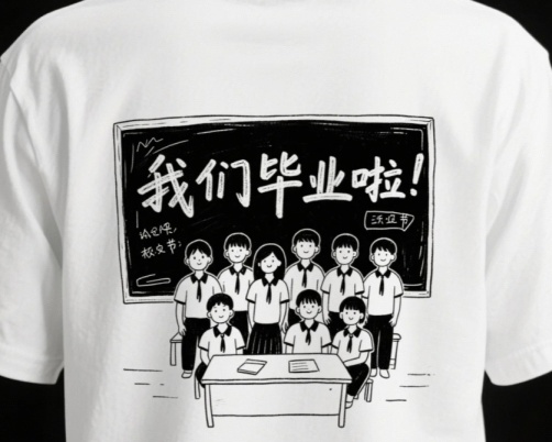 毕业T恤这样设计，全班抢着穿到毕业典